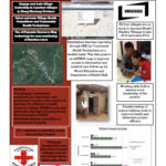 poster about reducing childhood diarrhea project